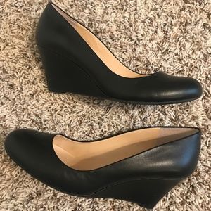 Jessica Simpson Black Wedges - 8.5